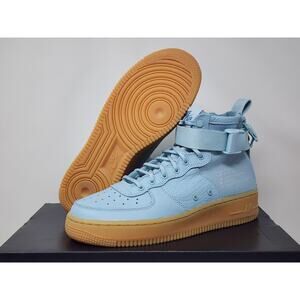 DS Nike SF Air Force 1 Mid GS OCEAN BLISS AJ0424-401